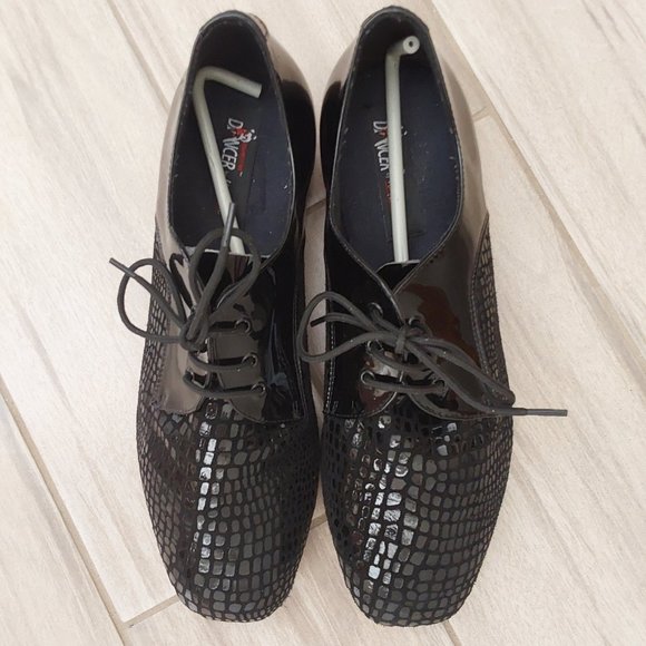 Dancer by Very Fine NWOB Mens Black Oxford.  Size 9.5 - Picture 2 of 5